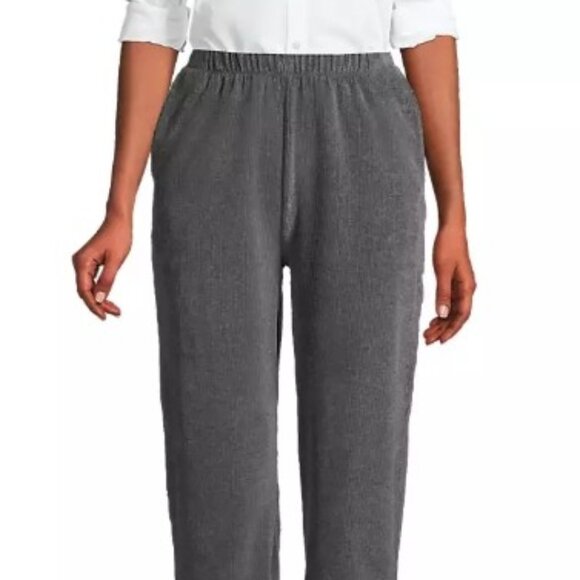 <3 Women's Sport Knit High Rise Corduroy Pants <3 - Picture 4 of 4